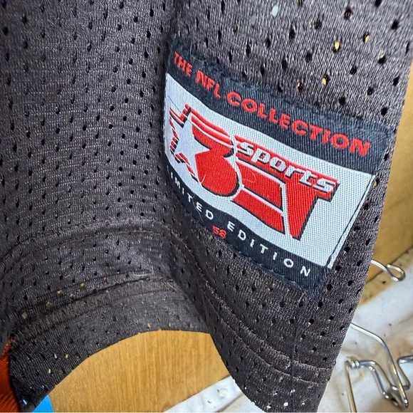 Vintage Cleveland Browns Jersey NFL Collection BET Sports 90s 80s Y2K Size XL 58 - Picture 5 of 6